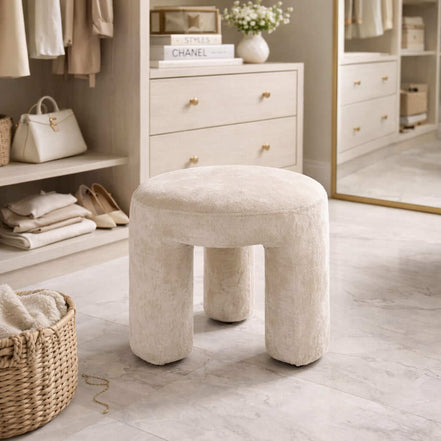 Arctic Cloud Ottoman