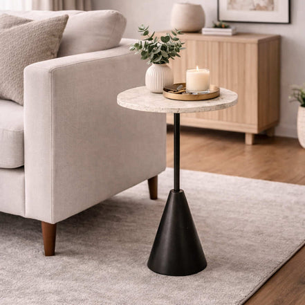 Arezzo Travertine Table