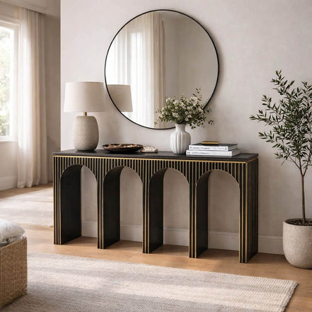 Aurora Brass Console