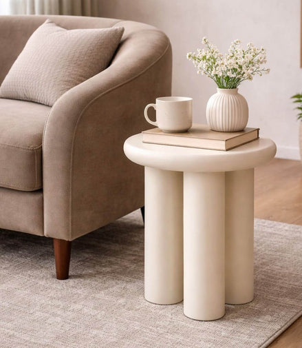 Beige Crest Table
