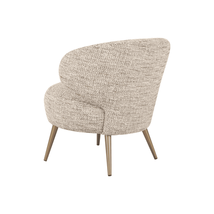 Beige Aura Lounge Chair