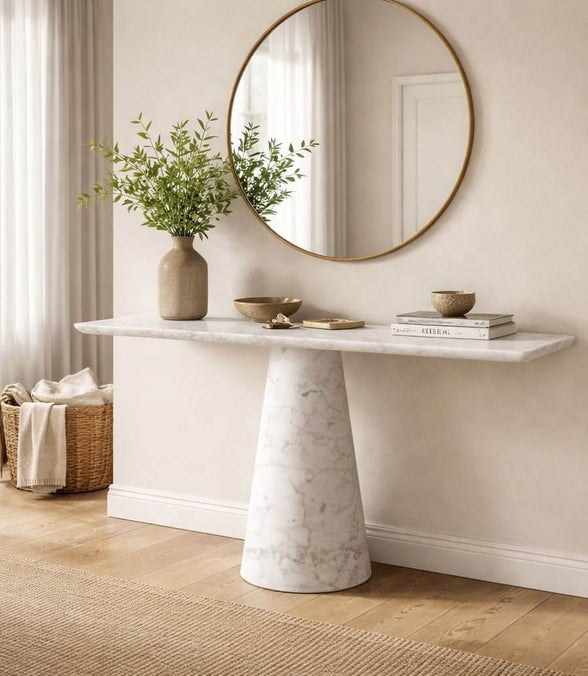 Carrara Lumina Console Table