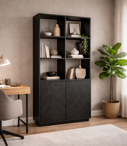 Twilight Ebony Bookshelf