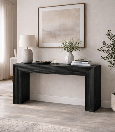 Walnut Manor Console