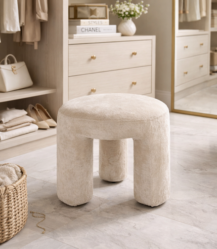 Arctic Cloud Ottoman