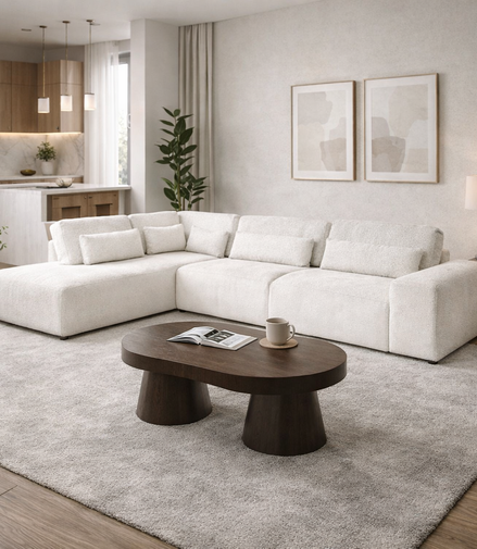 Ivory Aura Sofa