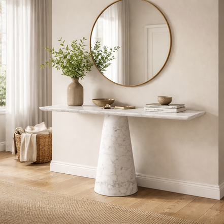 Carrara Lumina Console Table