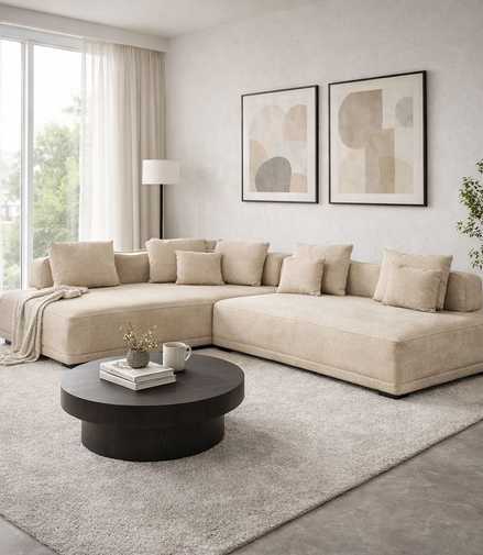 Espresso Luxe Sofa