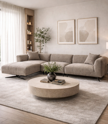 Mocha Luxe Sofa