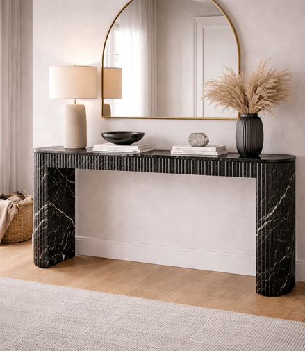 Udaipur Noir Console Table