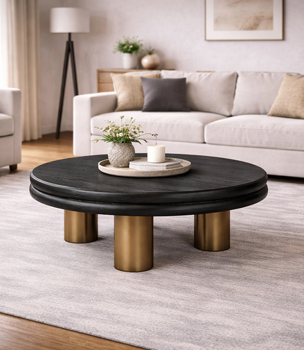 Noir Luxe Coffee Table