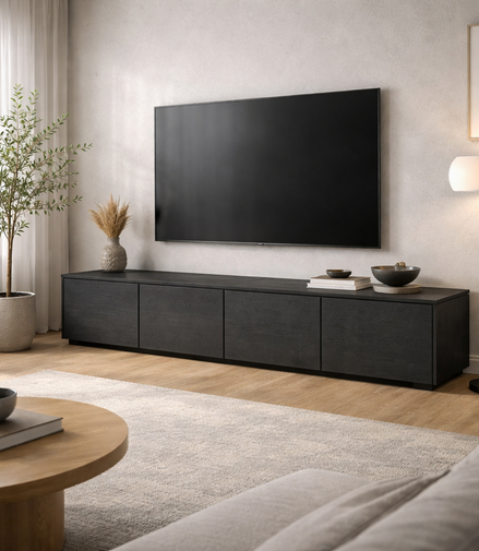 Noir Line TV Cabinet