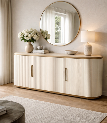 Ivory Opulence Sideboard