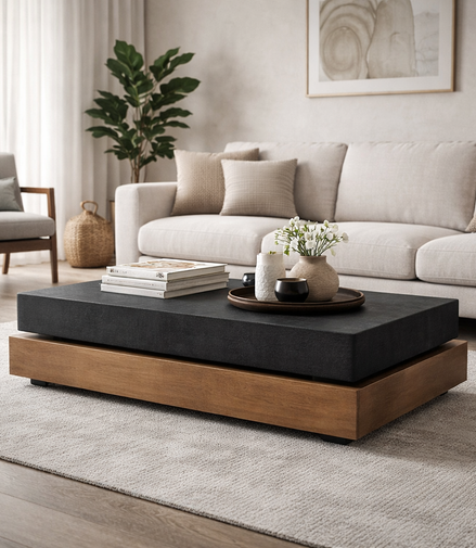 Midnight Oak Coffee Table