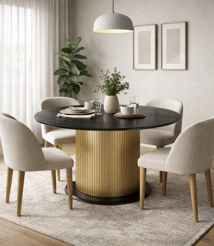 Obsidian Curve Dining