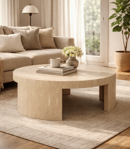 Traviere Classic Round Coffee Table