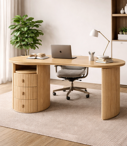 Heritage Natural Office Desk