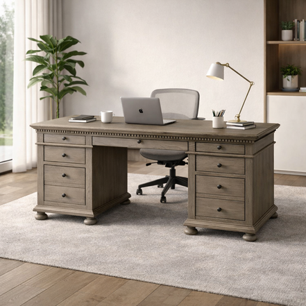 Urban Grey Office Desk