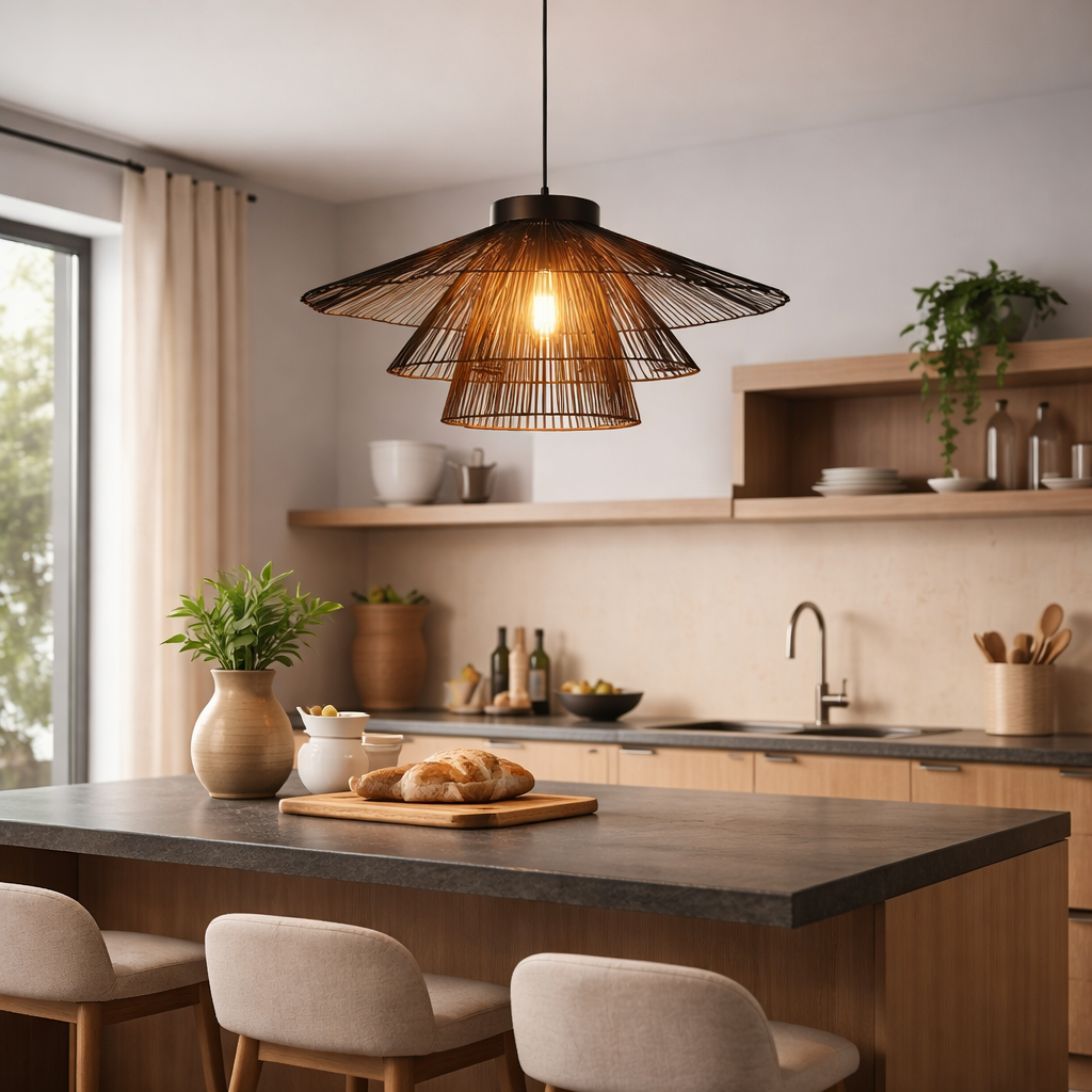 Noir Satin Ceiling Lamp