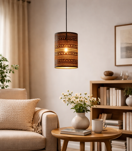 Petite Gold Ceiling Lamp