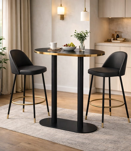 Udaipur Noir Bar Table