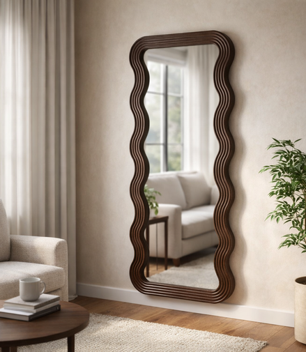 Midnight Walnut Mirror