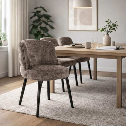 Chenille Elegant Dining Chair