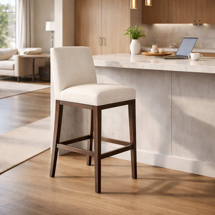 Classic Beige Bar Chair