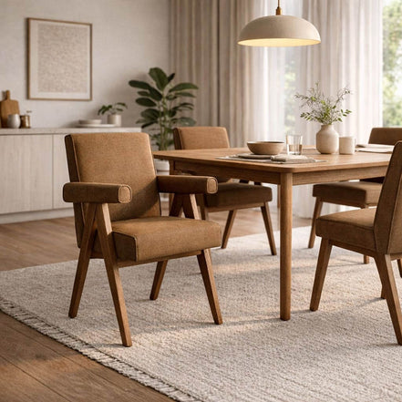 Cocoa Brown Dining Chair