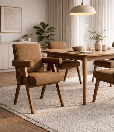 Cocoa Brown Dining Chair