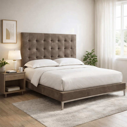 Cocoa Walnut King Bed