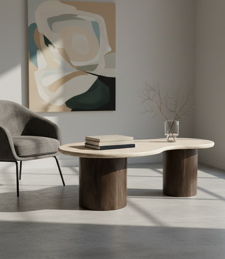 Traviere Heritage Organic Coffee Table