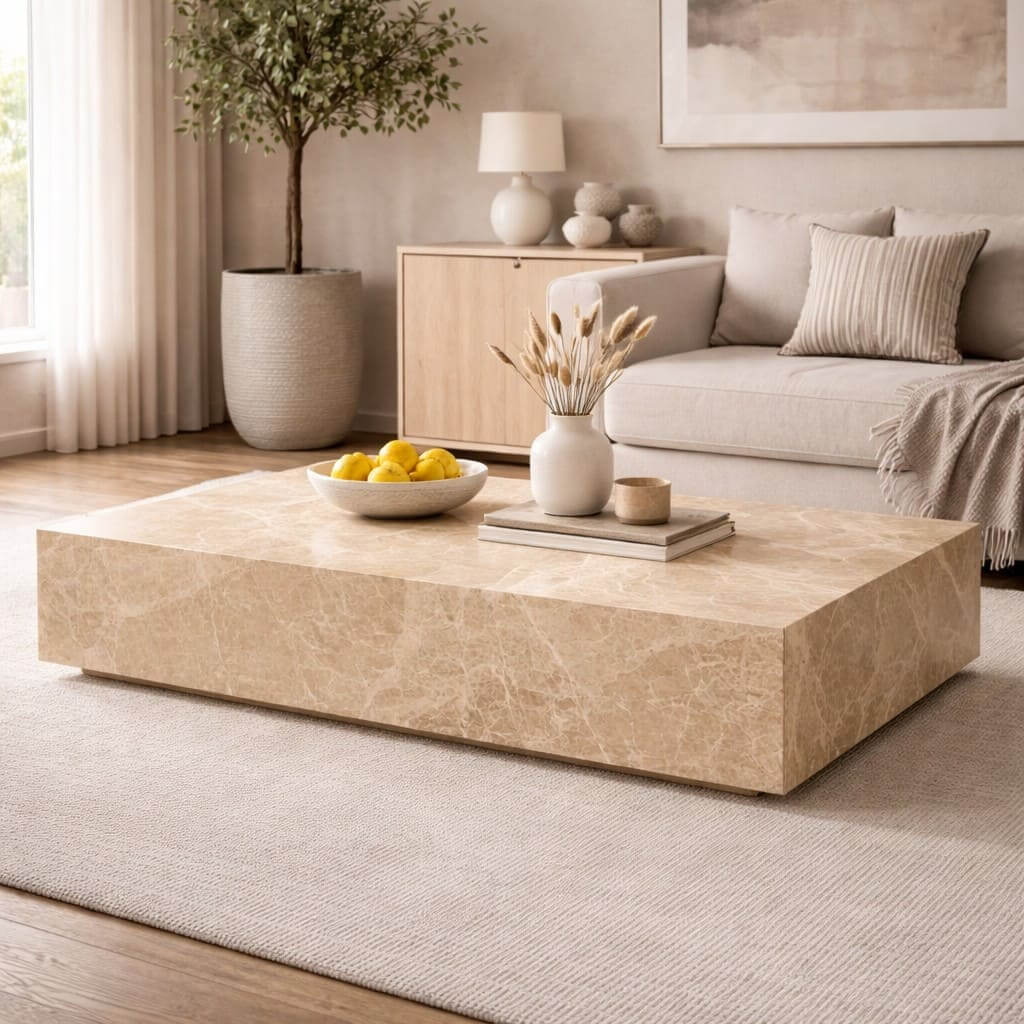Cozo Brown Serenity Coffee Table