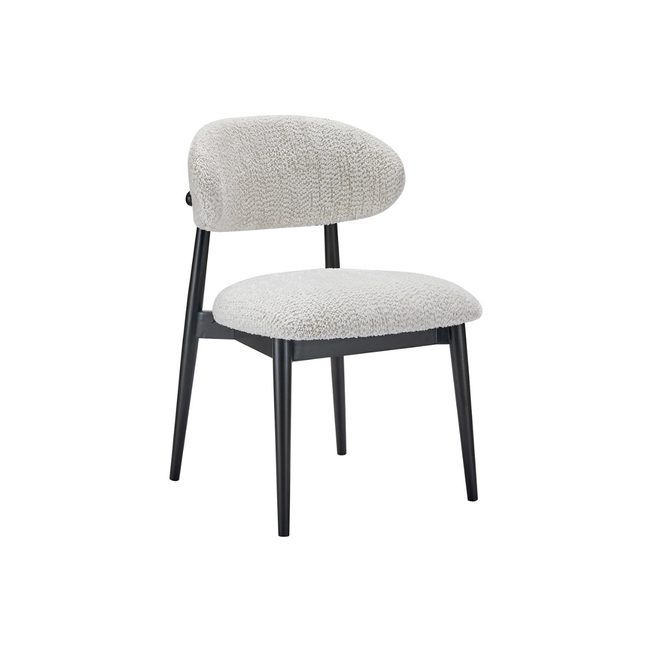 Cream Luxe Dining Chair