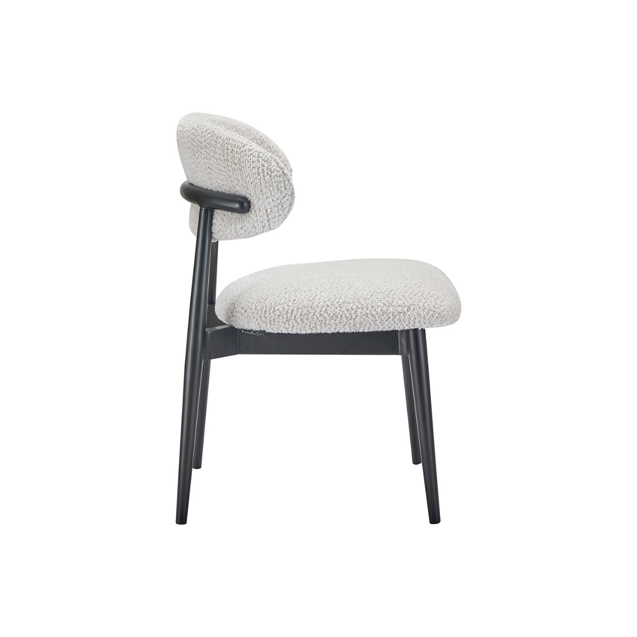 Cream Luxe Dining Chair