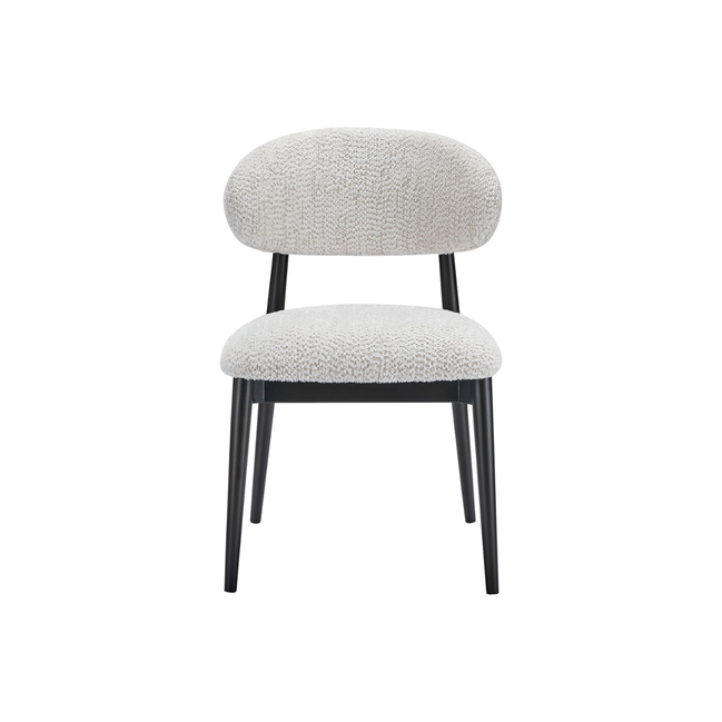 Cream Luxe Dining Chair