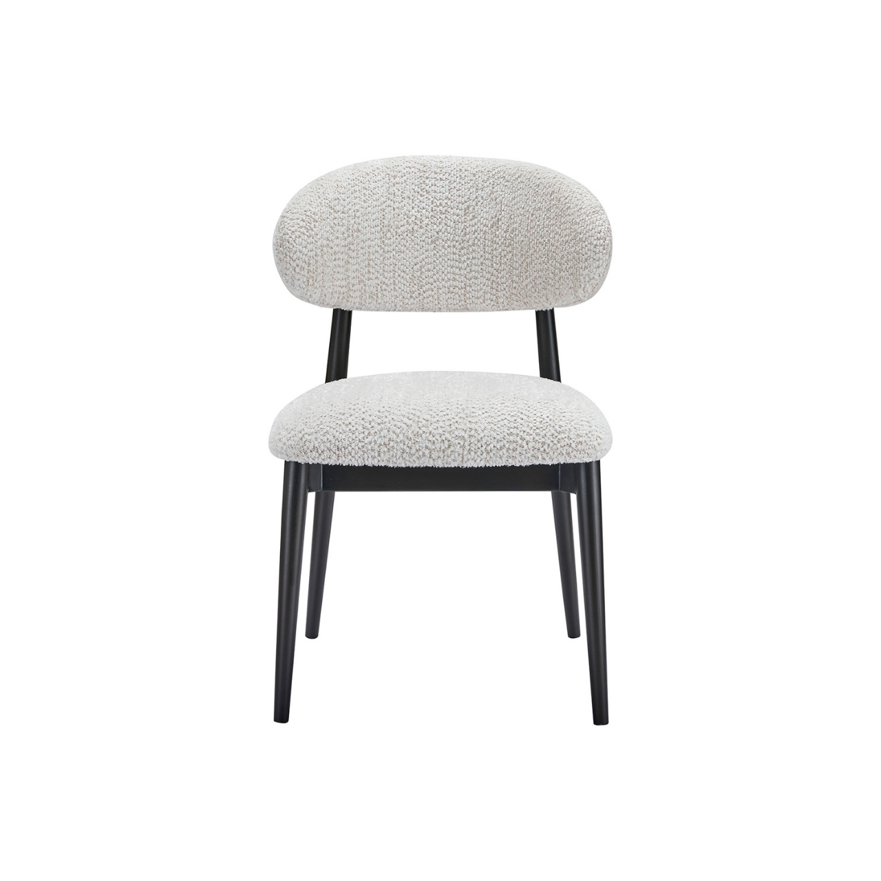 Cream Luxe Dining Chair