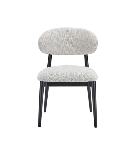 Cream Luxe Dining Chair