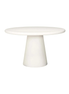 Crystal White Dining Table