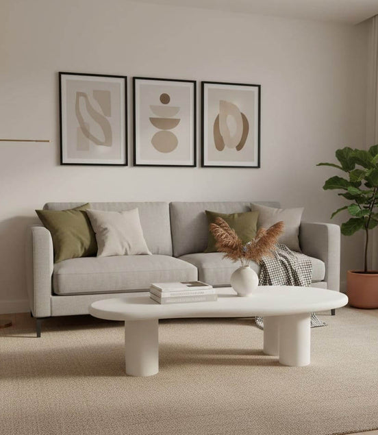Crystal Blanc Coffee Table