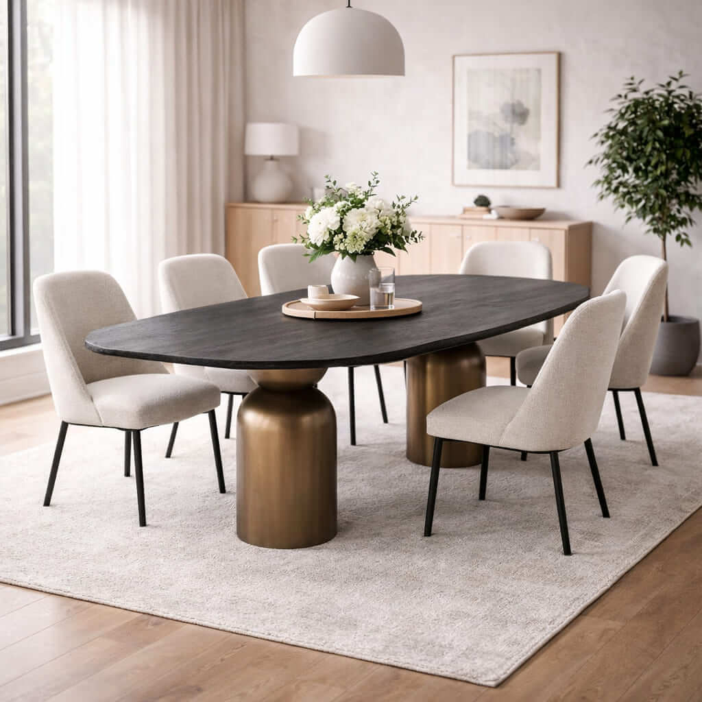 Dark Walnut Royale Dining Table