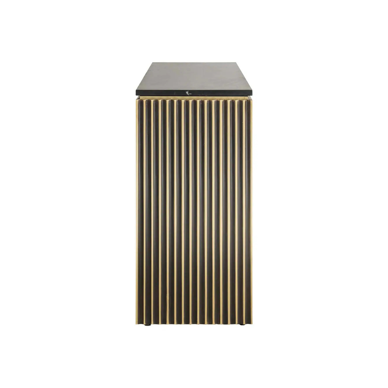 Ebony Brass Sideboard