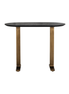 Ebony Crest Bar Table