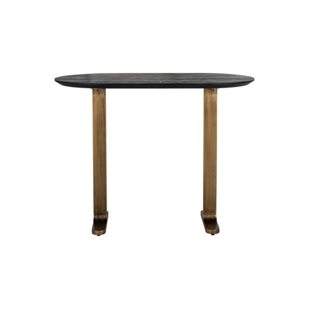 Ebony Crest Bar Table