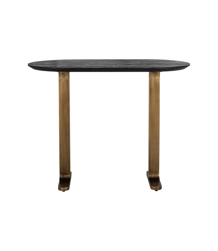 Ebony Crest Bar Table