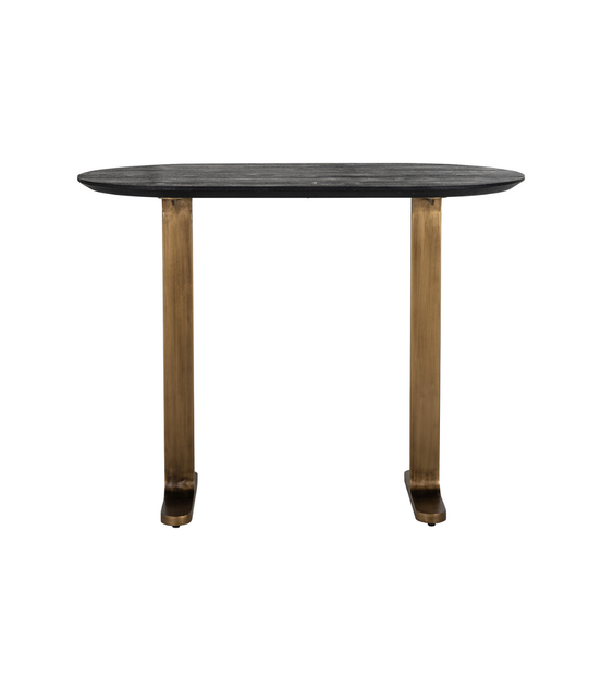 Ebony Crest Bar Table
