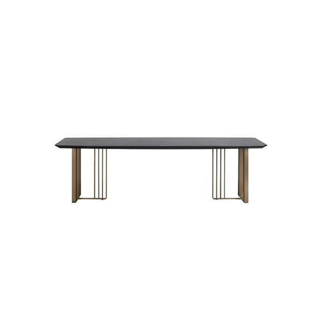 Ebony Crest Dining Table