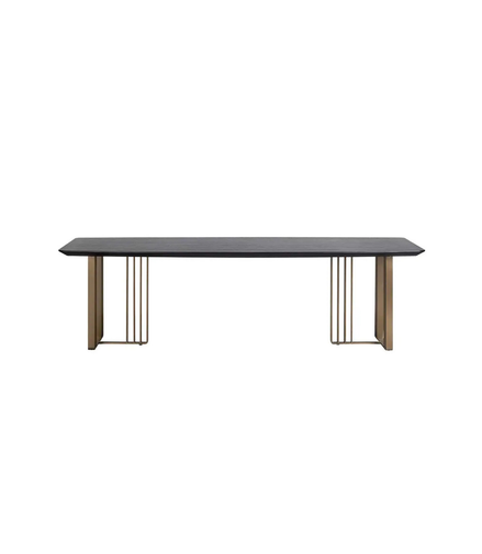 Ebony Crest Dining Table