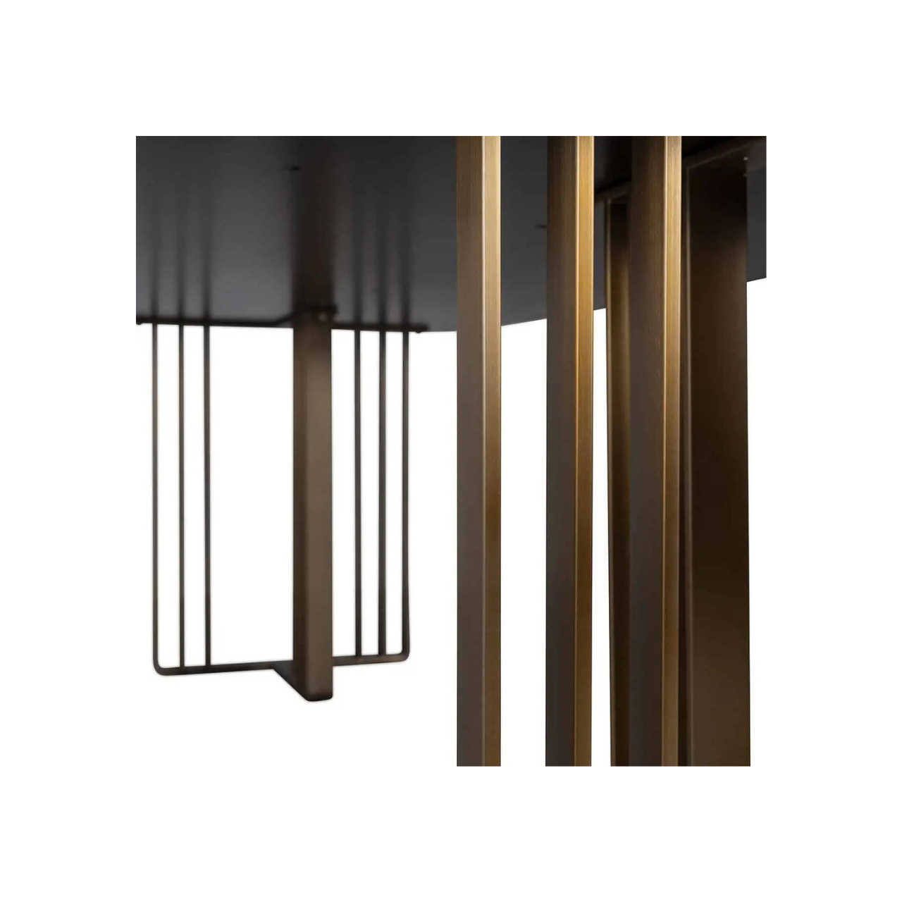 Ebony Crest Dining Table