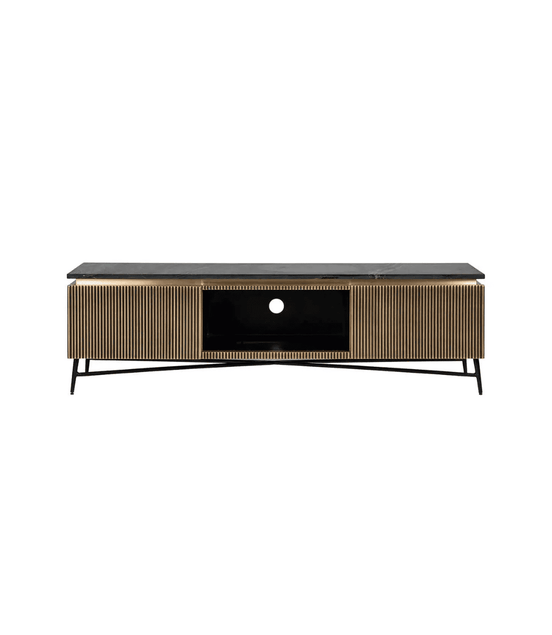 Elysian Brass TV Cabinet